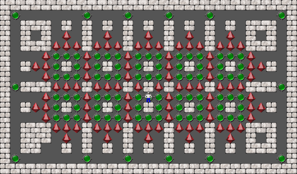 Sokoban David W. Skinner Arranged level 136